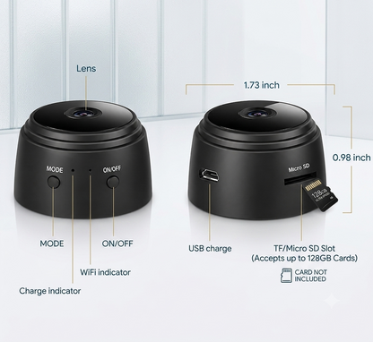 NEXORGADGET™ MINI WIFI SECURITY CAMERA